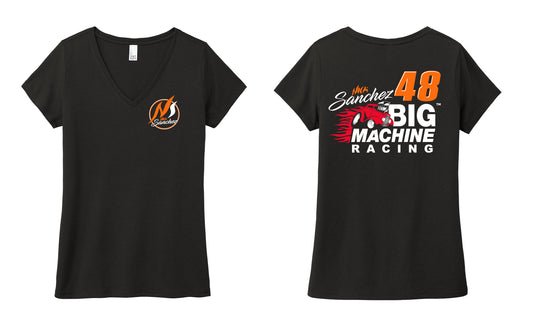 Big Machine Racing V-neck T-shirt