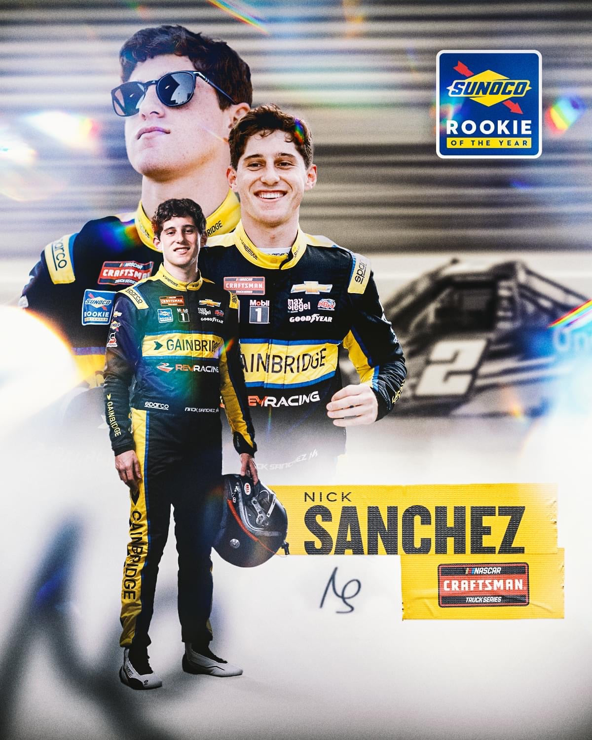 Nick Sanchez named 2023 Truck Series Rookie of the Year – Nick Sanchez ...